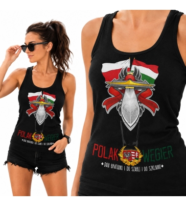 TANK TOP DAMSKI POLAK WĘGIER